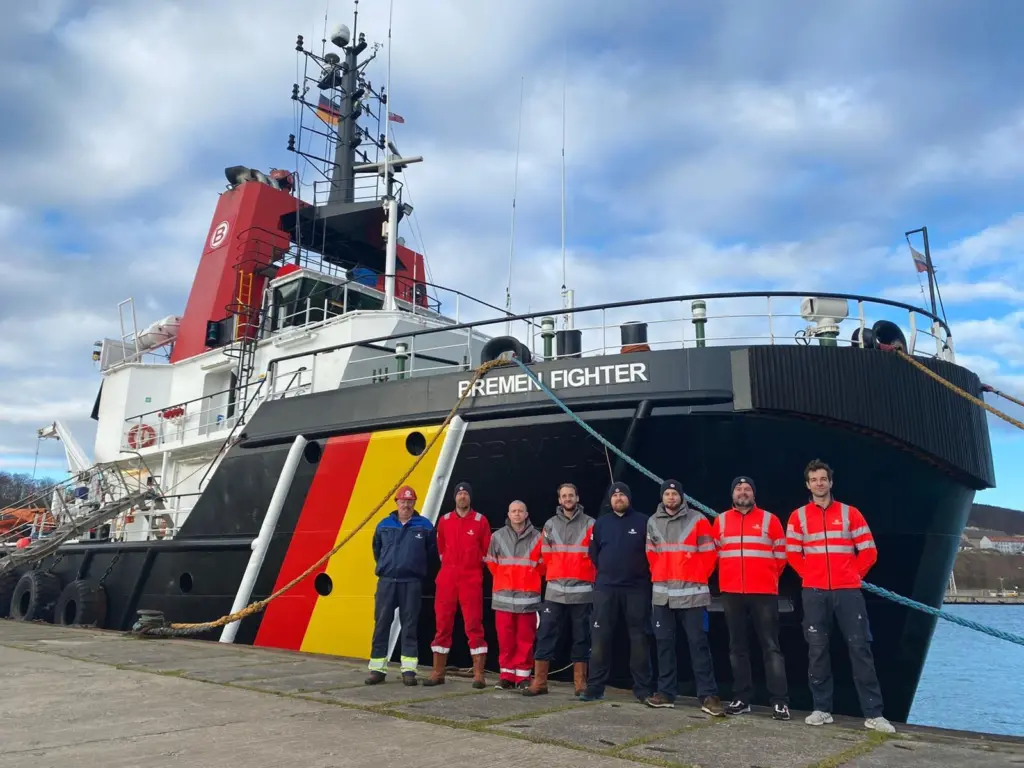 Boluda's 'Bremen Fighter' is ready to provide protection for Germany's coastline (Boluda)