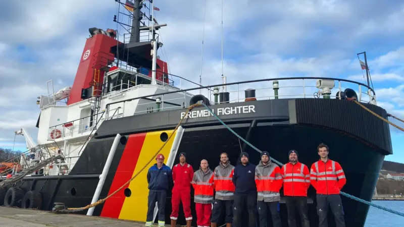 Boluda's 'Bremen Fighter' is ready to provide protection for Germany's coastline (Boluda)