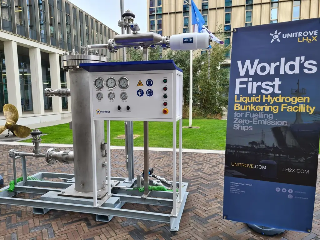 Unitrove’s technology has won a UK Government grant to develop a unit ready for rapid deployment to ports around the world