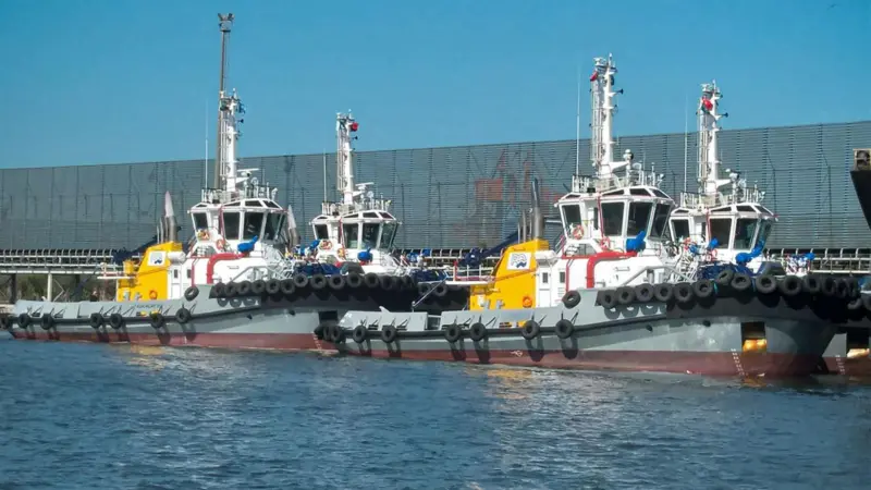 All four of Sanmr's Kocacay class tugs have now been delivered to Pakistan (Sanmar)