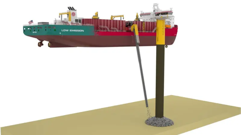 Huisman is cooperating with GLDD and TME to deliver this state-of-theart rock installation equipment
