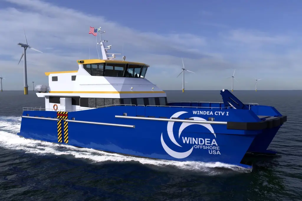 The newbuild vessels for Windea CTV LLC are based on well-proven CTV’s already developed by Incat Crowther