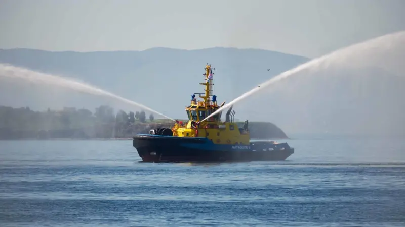 'Mataquito II' is SAAM Towage's fifth Sanmar-built tug (Sanmar)