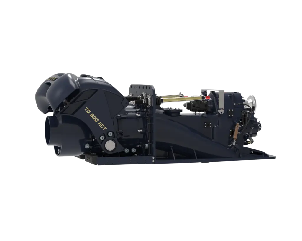 The Turbodrive 600 H.C.T. is the largest waterjet in the Castoldi range to date