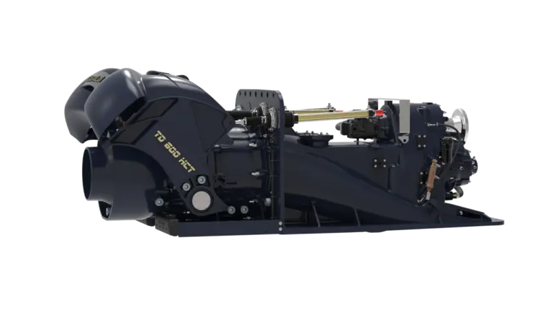 The Turbodrive 600 H.C.T. is the largest waterjet in the Castoldi range to date