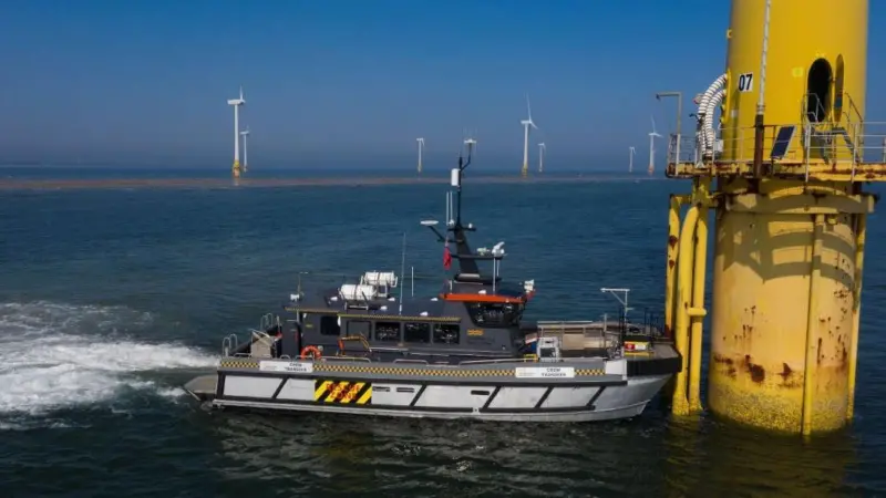 CRC often provides vessels for summer campaigns in the offshore wind industry