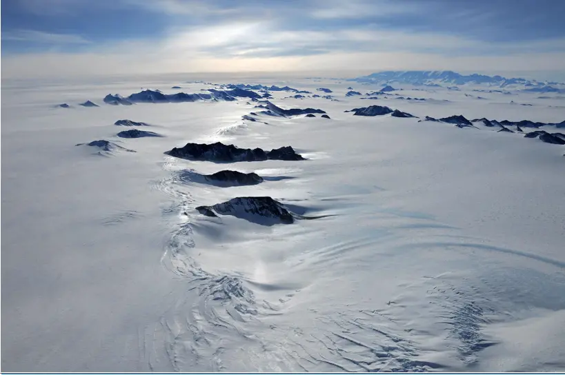 Subglacial sampling in Antarctica. Photo courtesy of Peter Bucktrout, British Antarctic Survey