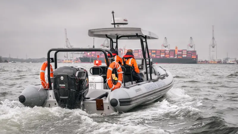 Designed to be both fast and agile, the patrol craft Swift has already entered service at the Port of Southampton