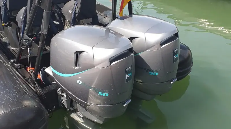 The DTorque 50 is marketed a solution tailormade for marine professionals without the drawbacks of its petrol counterparts
