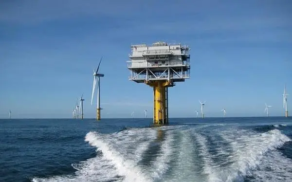 Princess Amlia Wind Farm, serviced by NorSea