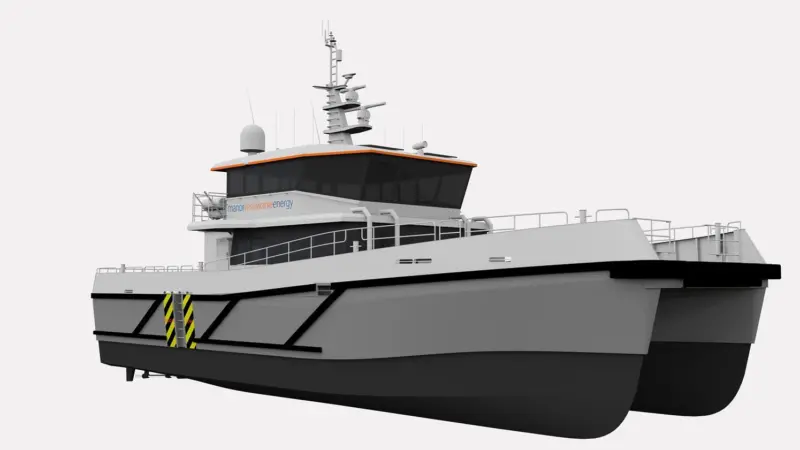 Chartwell Marine's Ambitious vessel design, ordered by Manor Renewable Energy