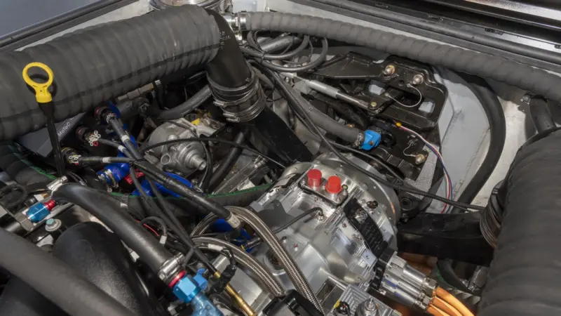 LS3 V8 runs on gasoline and methanol