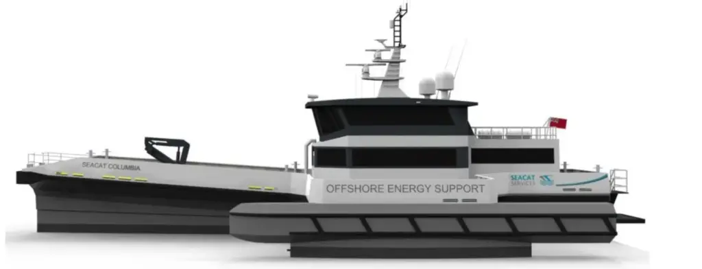 Seacat Columbia, designed by Chartwell Marine and BAR Technologies