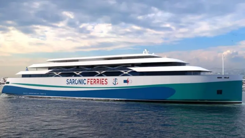 C-Job Naval Architects is developing the design of the ’first’ fully-electric ro-pax ferry in Greece