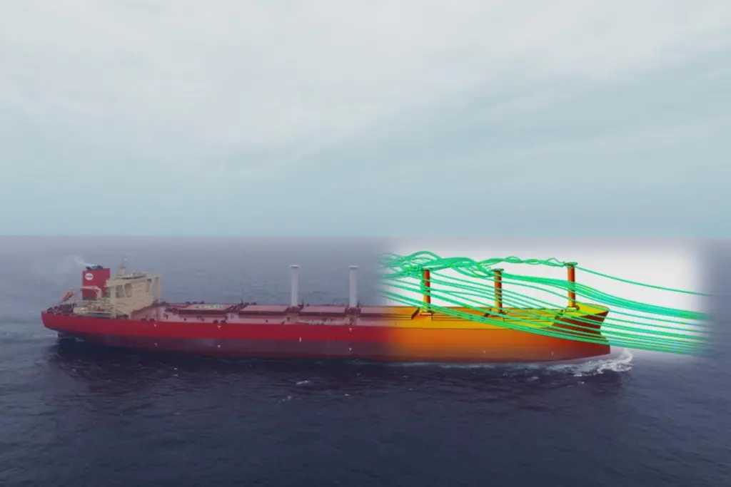 Vale recently had rotor sails installed on Sea Zhoushan, one of the largest ships in the world