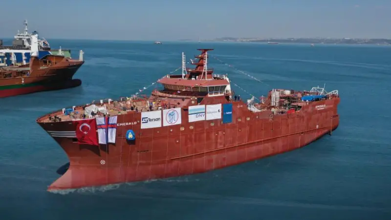 NB1102 (to be named Gadus), an arctic freezer trawler from Tersan Shipyard