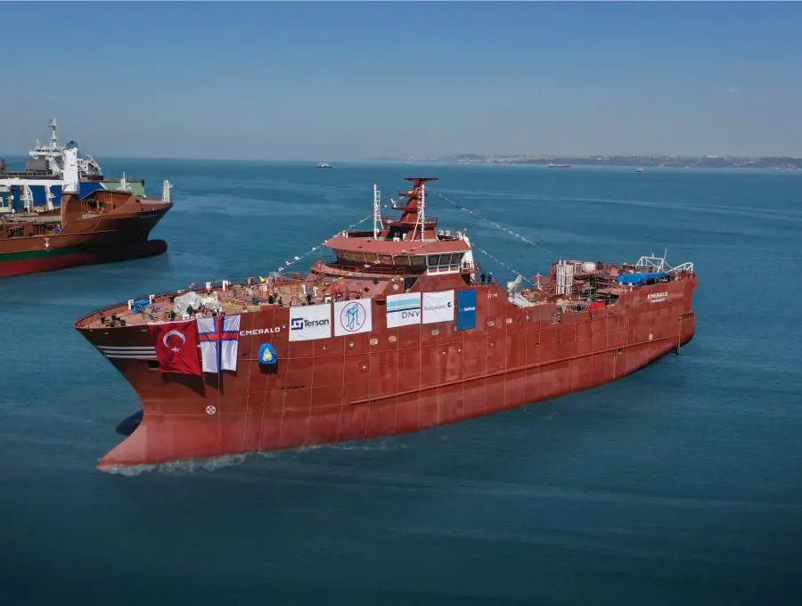 NB1102 (to be named Gadus), an arctic freezer trawler from Tersan Shipyard