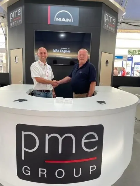 Milford Haven Pilot MHPA re-power handshake