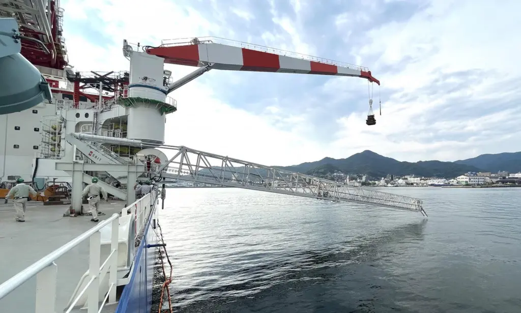 Osbit's gangway for the Shimizu offshore wind farm