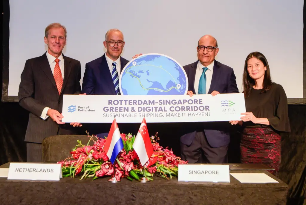 Rotterdam - Singapore Green Corridor - 2 August 2022
