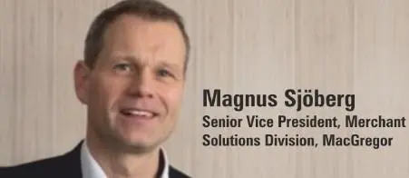 Magnus Sjoberg, Senior vice president, Merchant Solutions, MacGregor