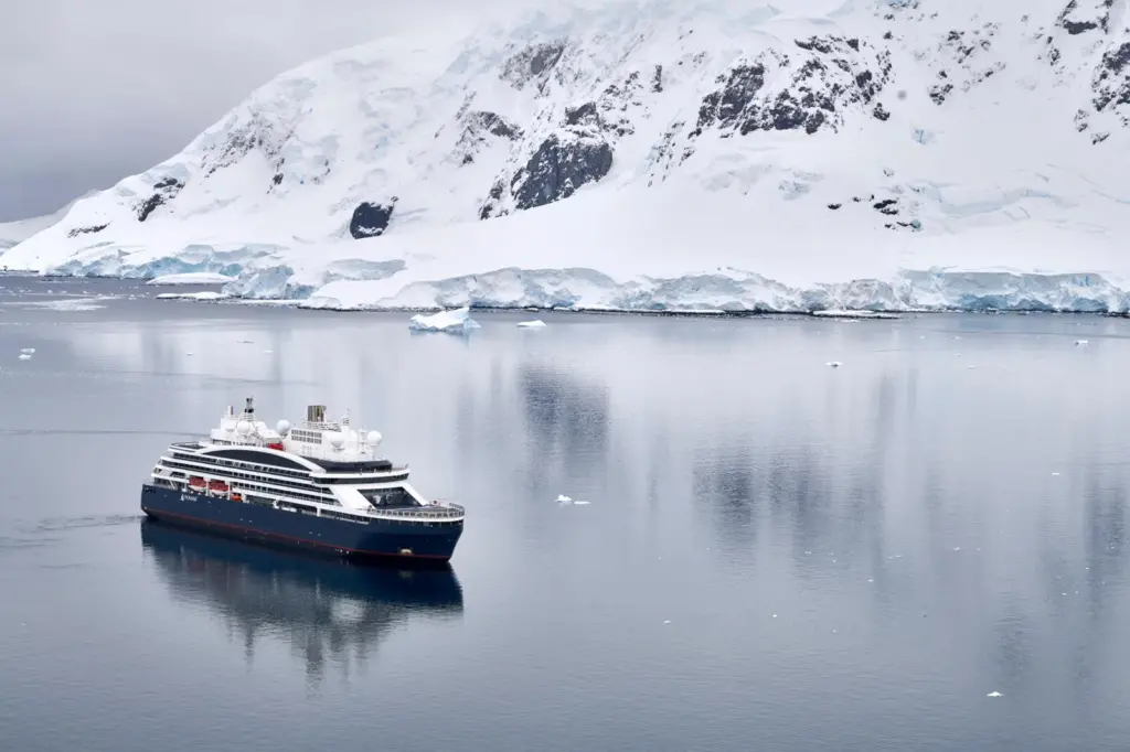 Le Commandant Charcot has a dual role as a cruise and scientific research vessel