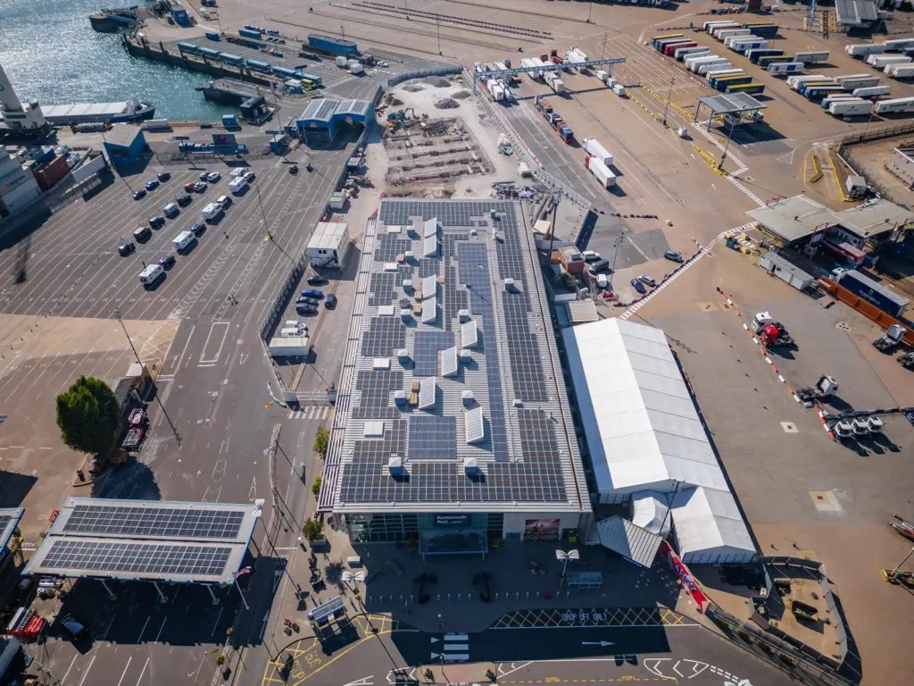Power produced by the 2,660 solar panels will contribute around 35% of the site’s power