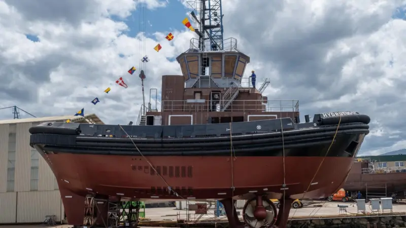 Hydrotug is equipped with Schottel propulsion system