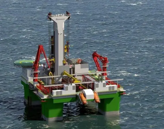Huisman's Harsh Environment Semi-Sub