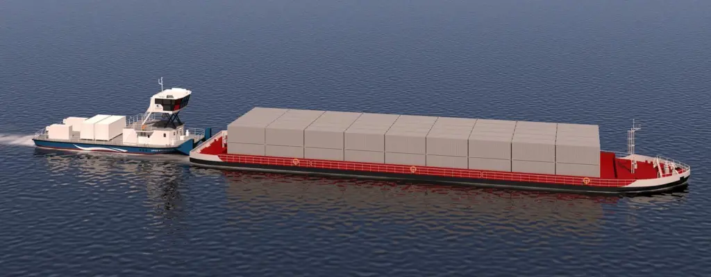 Western Baltic Engineering (WBE) Electric pusher design the ELECTRIC EEL