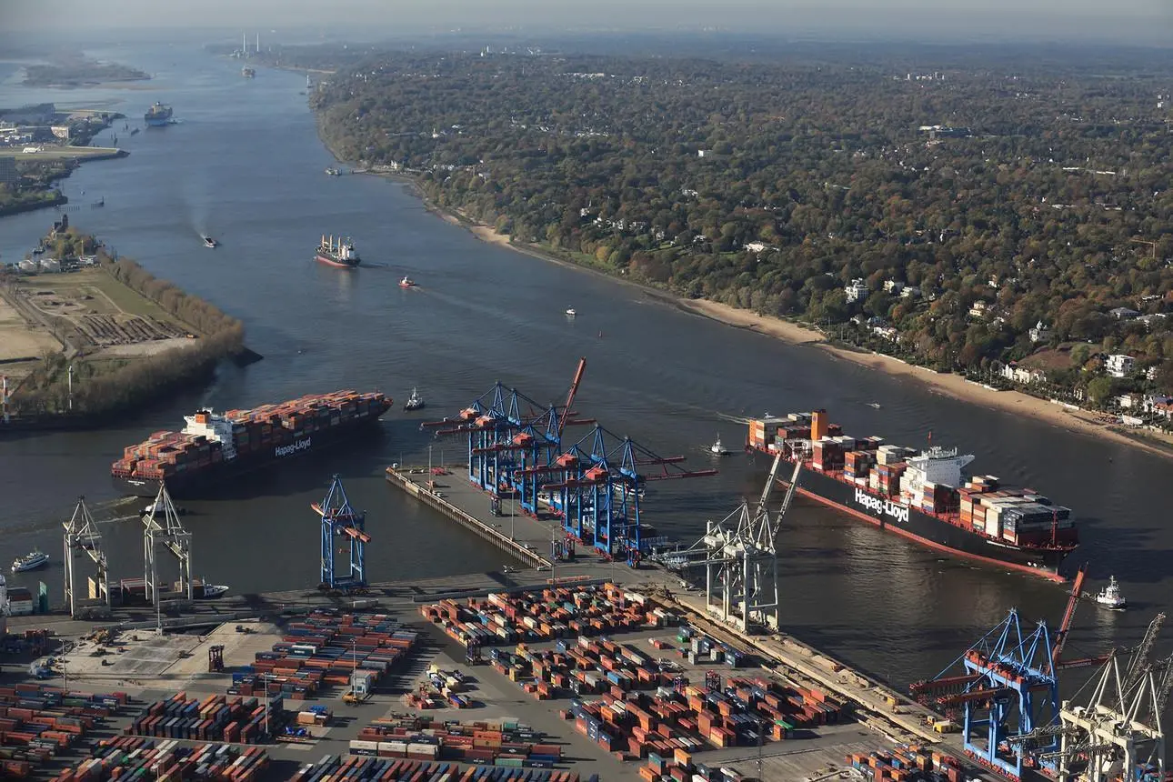 Hamburg is a key testing ground for 5G. Credit: Hamburg Port Authority