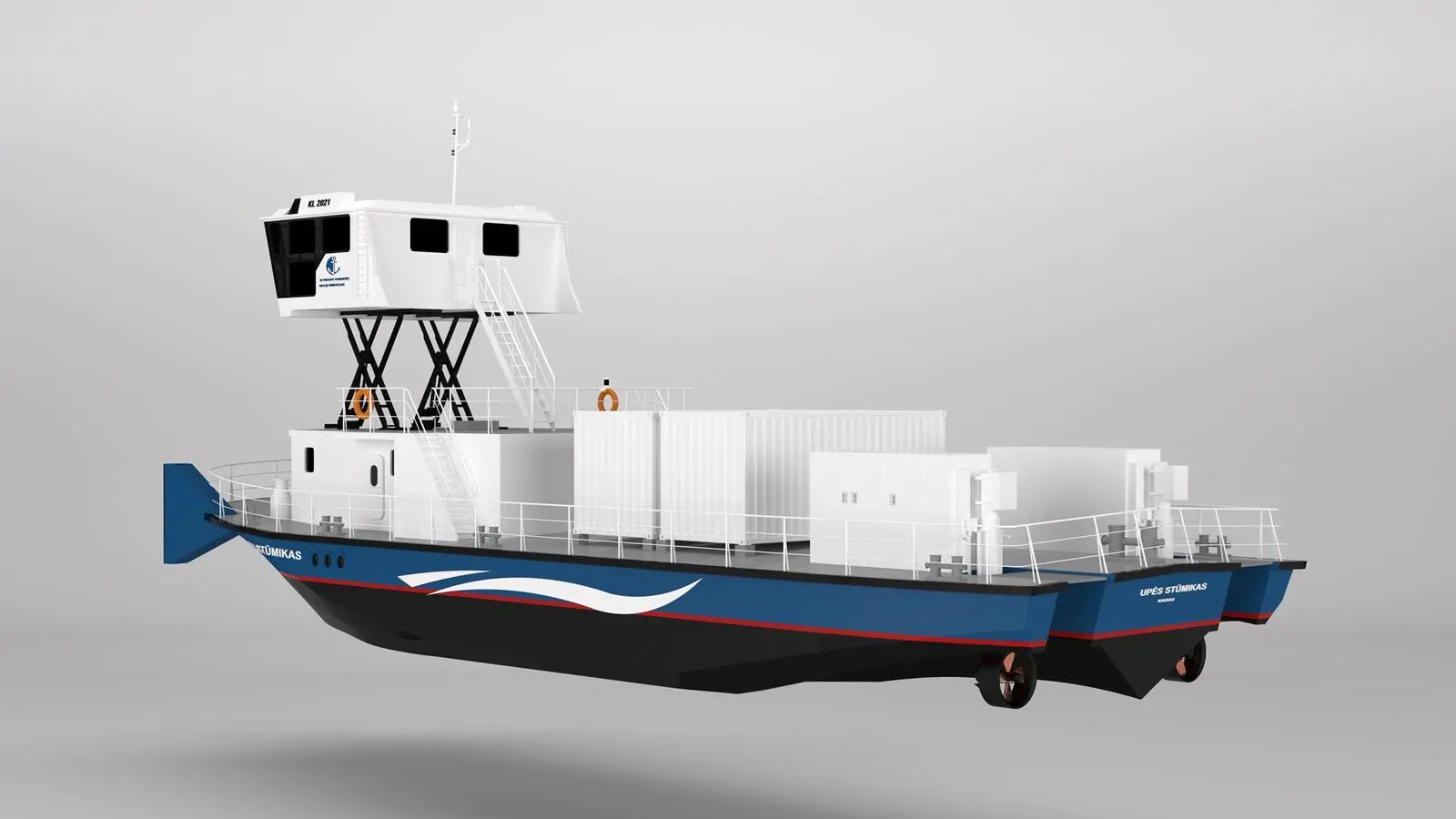 Western Baltic Engineering (WBE) Electric pusher design the ELECTRIC EEL 2