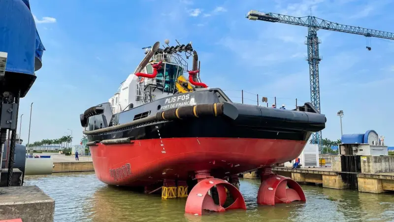 'Plis Fos' will be 'the strongest tug in the Caribbean' (Damen)