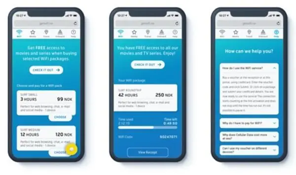 Telenor Maritime will also offer affordable wi-fi packages on board all Polferries’ ships