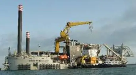 Jan de Nul's cutter suction dredger Fernão de Magalhães