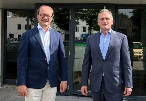 Joep Gorgels (L) and Mark Witjens