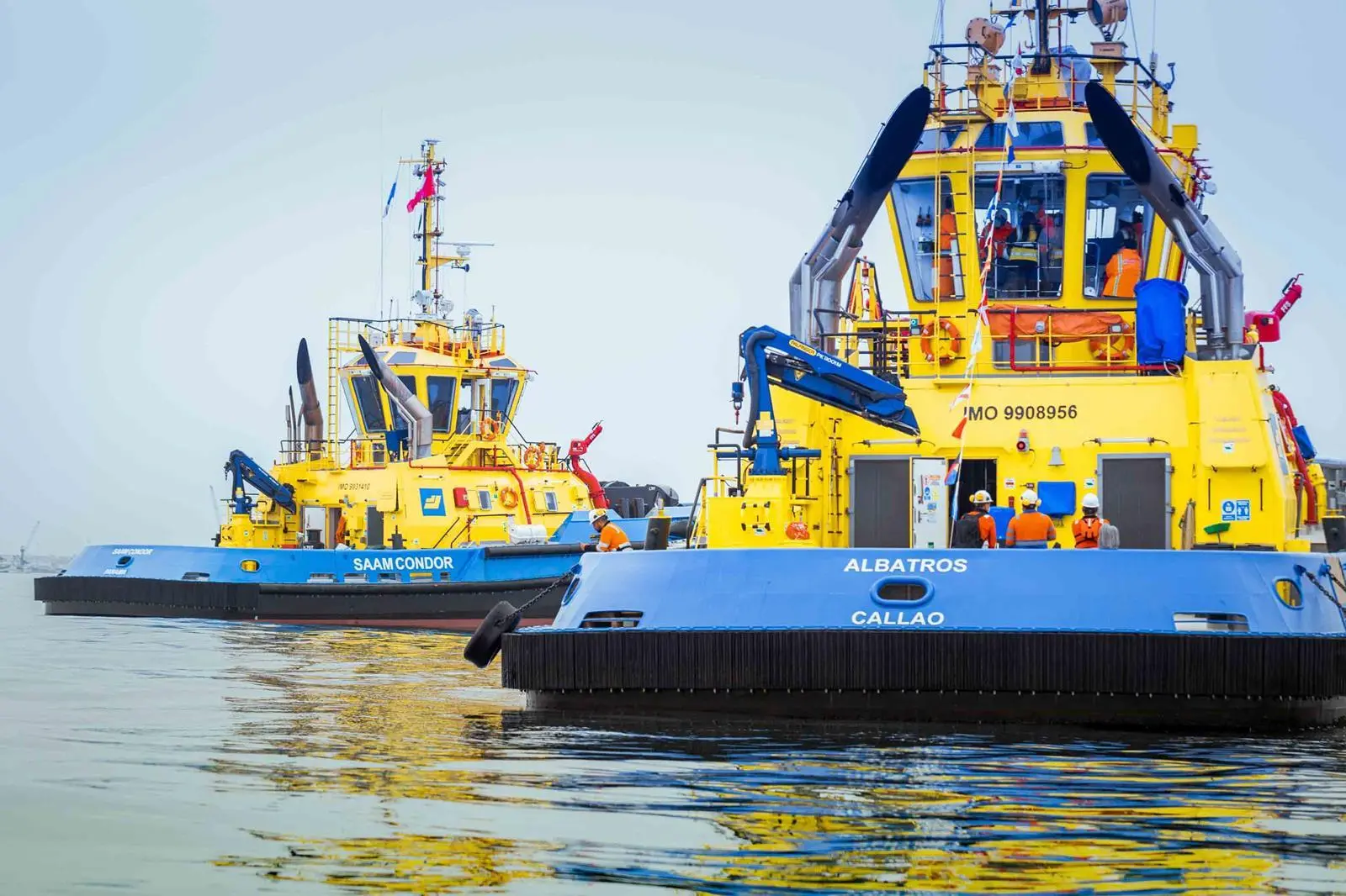 'Saam Condor' and 'Albatros' are products of Turkey's Sanmar Shipyards (Sanmar)