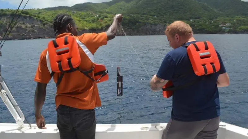 The joint survey between the UKHO and Montserrat ensures that the authorities are able to survey their waters to international standards