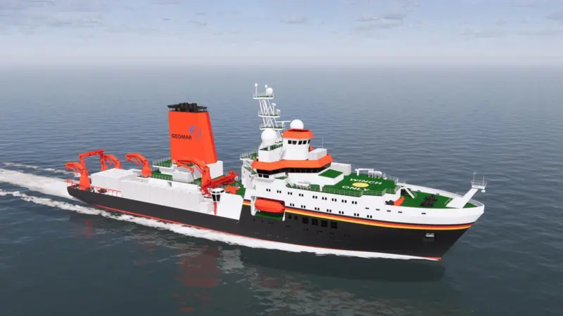 The Meteor IV vessel is being constructed by the Meyer-Fassmer-Special Shipbuilding Division consortium