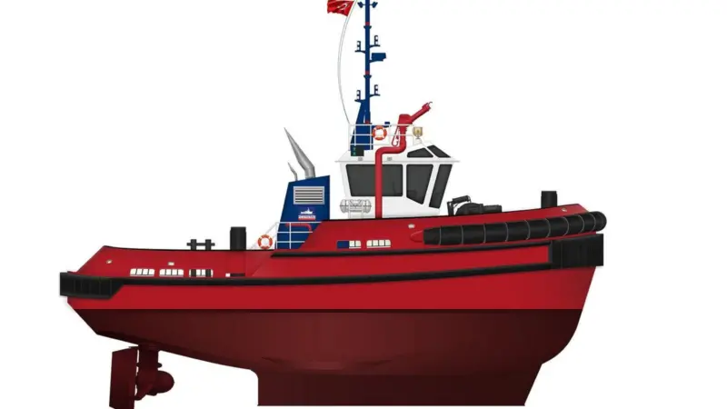 Steerprop's new thruster will power two harbour tugs from Med Marine (Steerprop)
