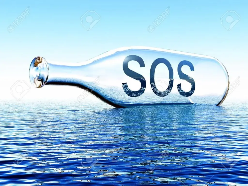26546341-sos-message-inside-a-bottle-on-the-sea