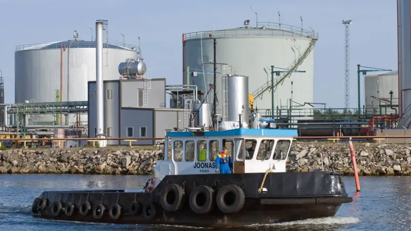 'Joonas' was one of two Hakans tugs taking part in the exercise (Alfons Hakans)