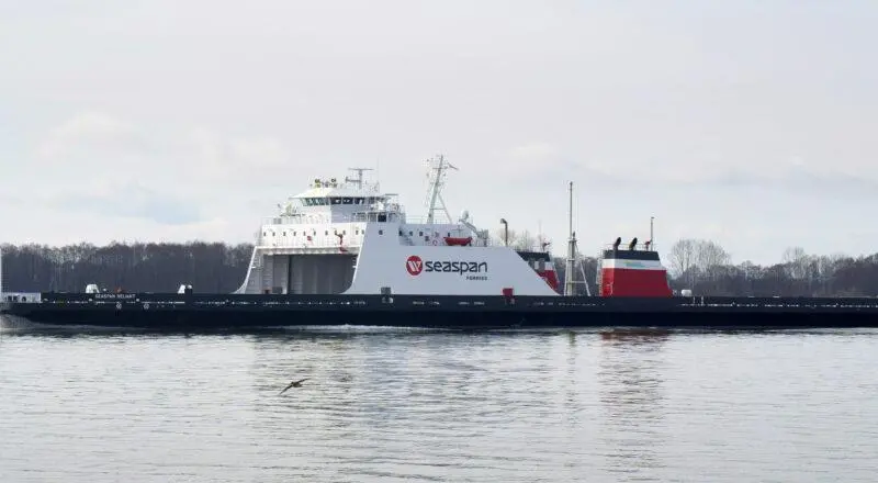 Sea trials of the Corvus Blue Whale ESS were conducted on board Seaspan Reliant in October 2022