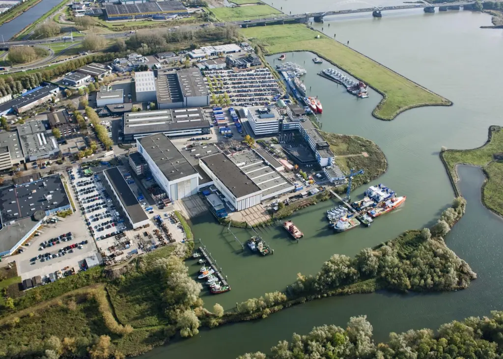 Damen Shipyards Gorinchem wordt uitgebreid (foto Damen)