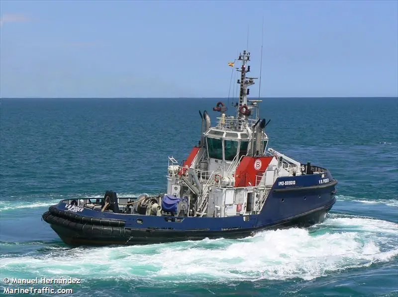 Boluda's 'VB Poder' has been active in the salvage sector (Manuel Hernandez-MarineTraffic)