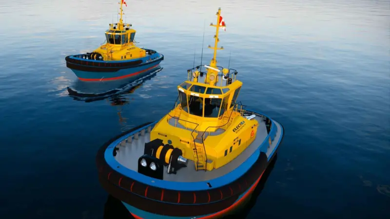 Sanmar will build two battery electric tugs for SAAM Towage (Sanmar)