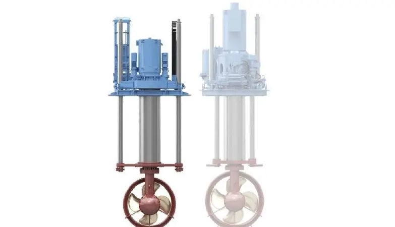 Kongsberg's new retractable azimuth thrusters
