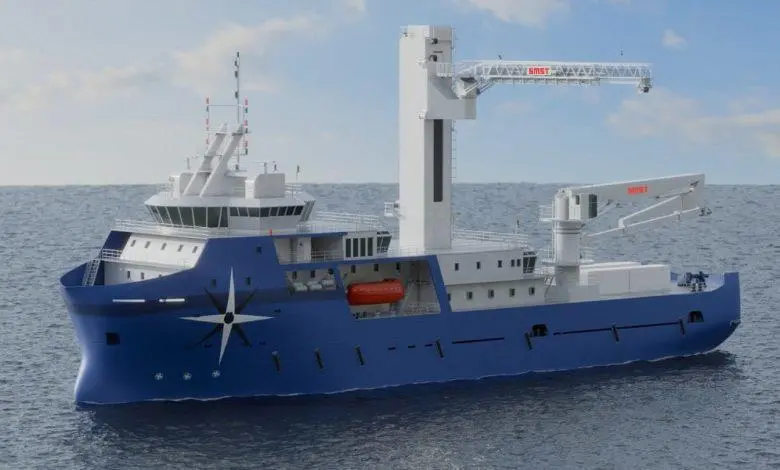Marco Polo Marine CSOV_SMST mission equipment_ gangway TAB-L_3D crane_def