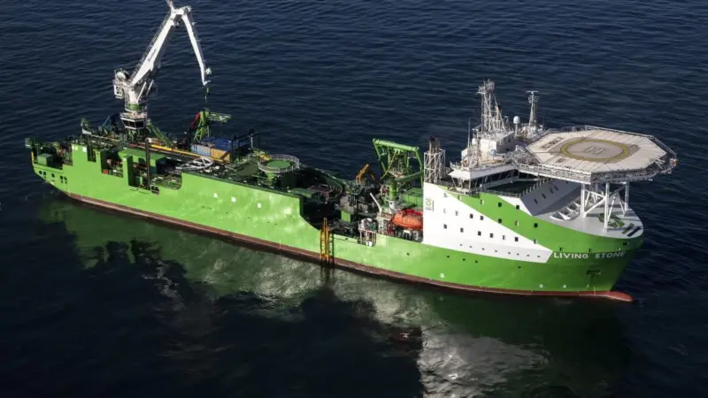 DEME Offshore US cable installation vessel Living Stone