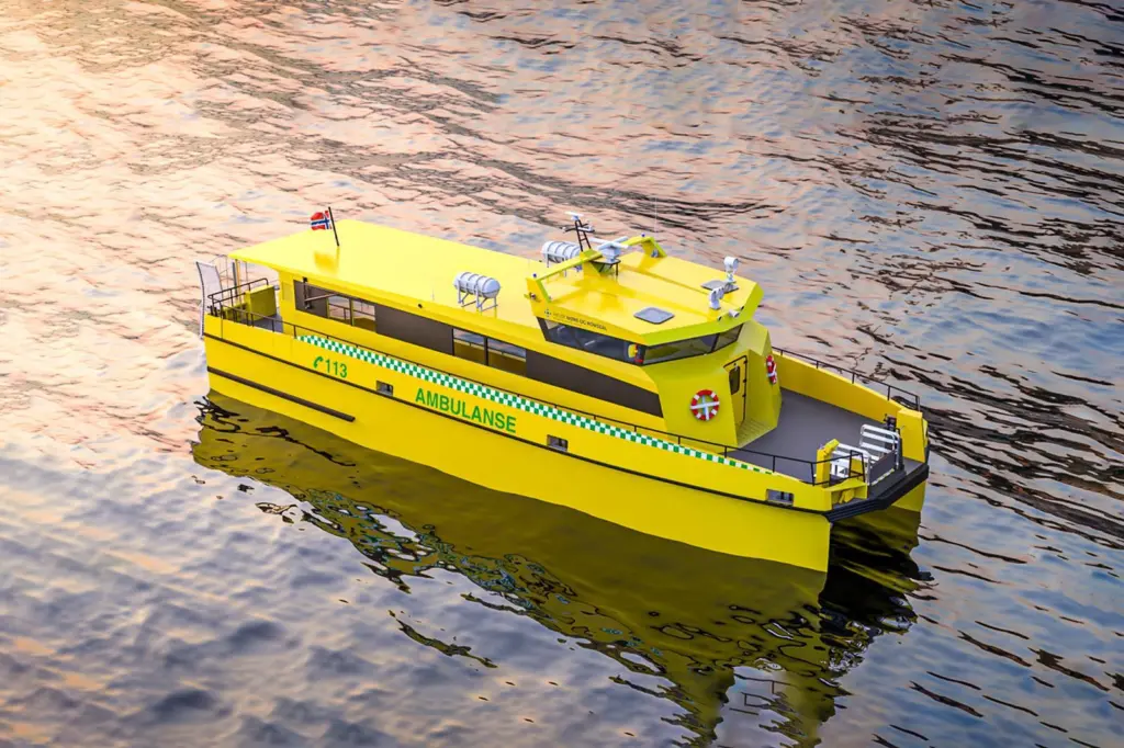 Kewatec ambulance vessel